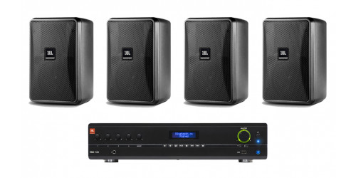 Комплект акустики 4 настенных динамика JBL Control 28-1 | Bluetooth | 4х60Вт